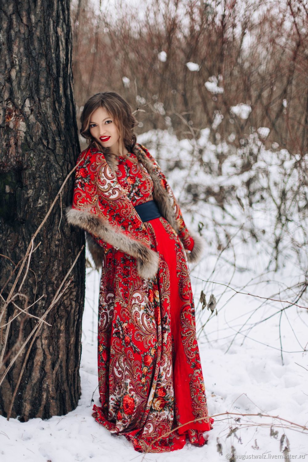 Photo Girls in Slavic costumes in Fuxin