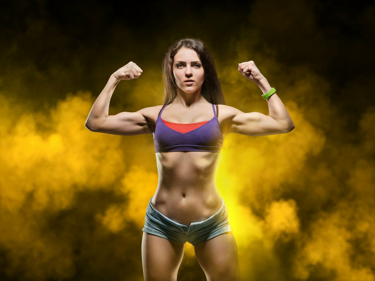 Athletic girls in Fuxin